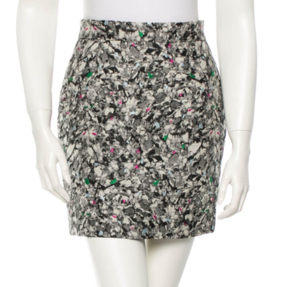 PROENZA SCHOULER mini printed skirt